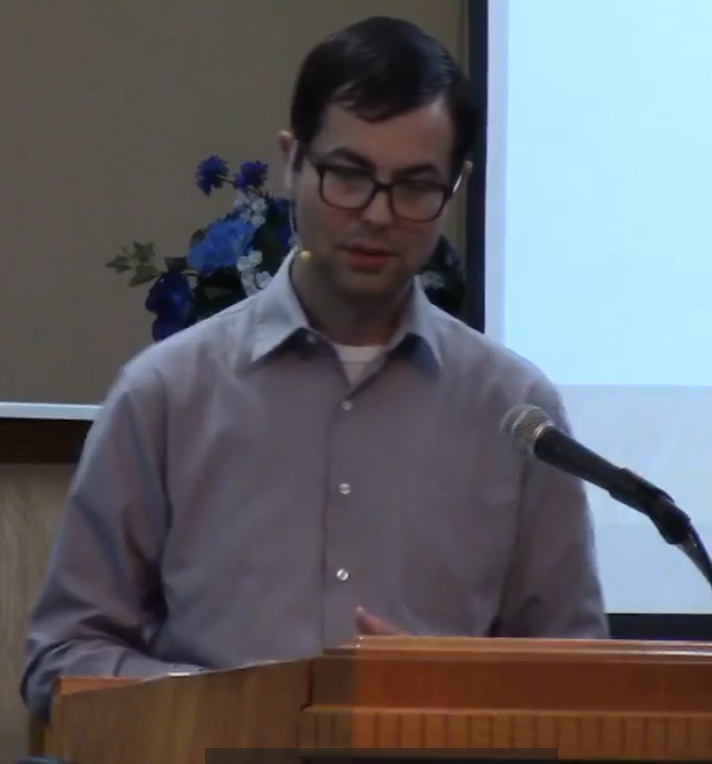Pastor Samuel Luppino sharing from Scripture